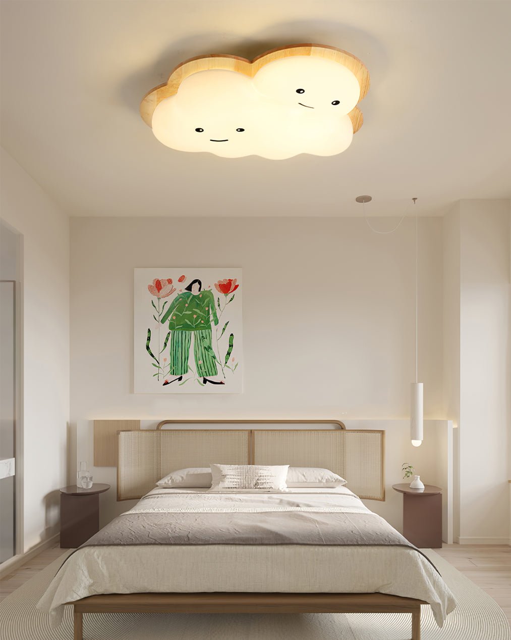 Smile Cloud Ceiling Lamp - Lumpaz