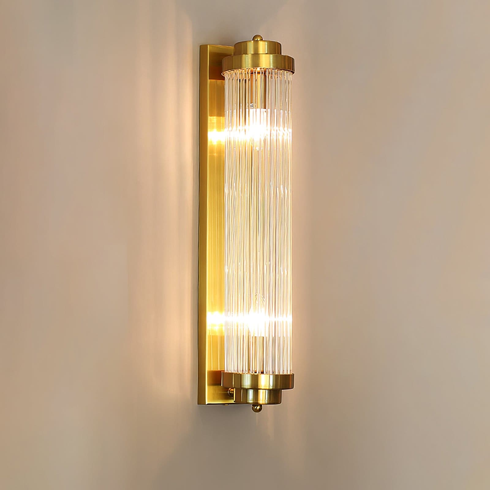 Pillar Offset Wall Lamp - Lumpaz