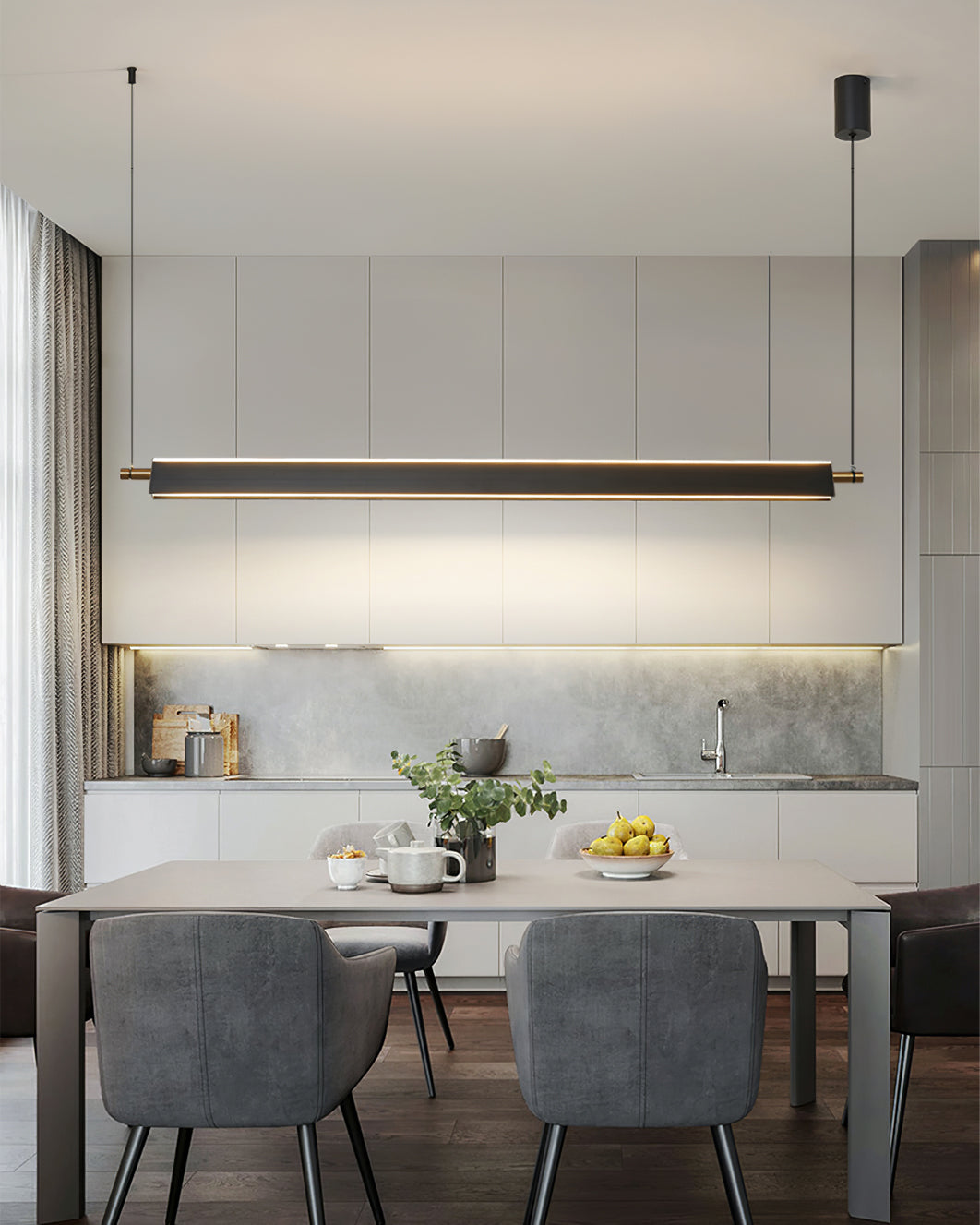 Pavilion Linear Chandelier - Lumpaz