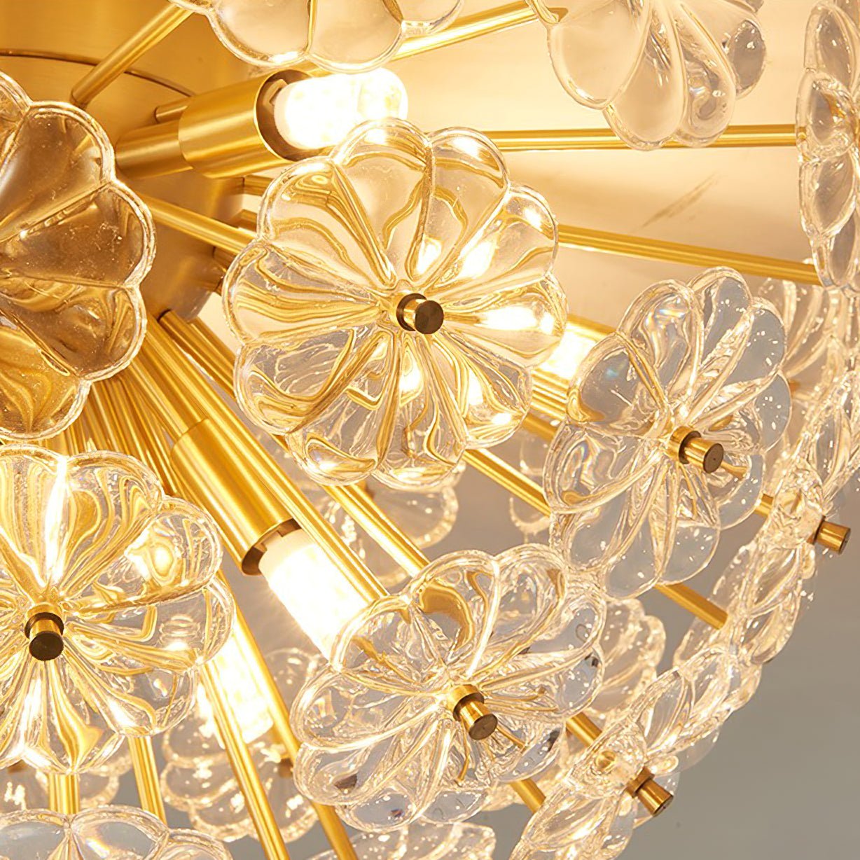 Lamina Crystal Ceiling Light - Lumpaz