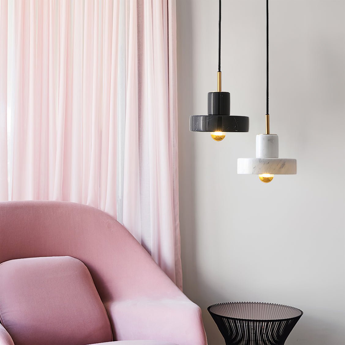 Stone Pendant Lamp - Lumpaz
