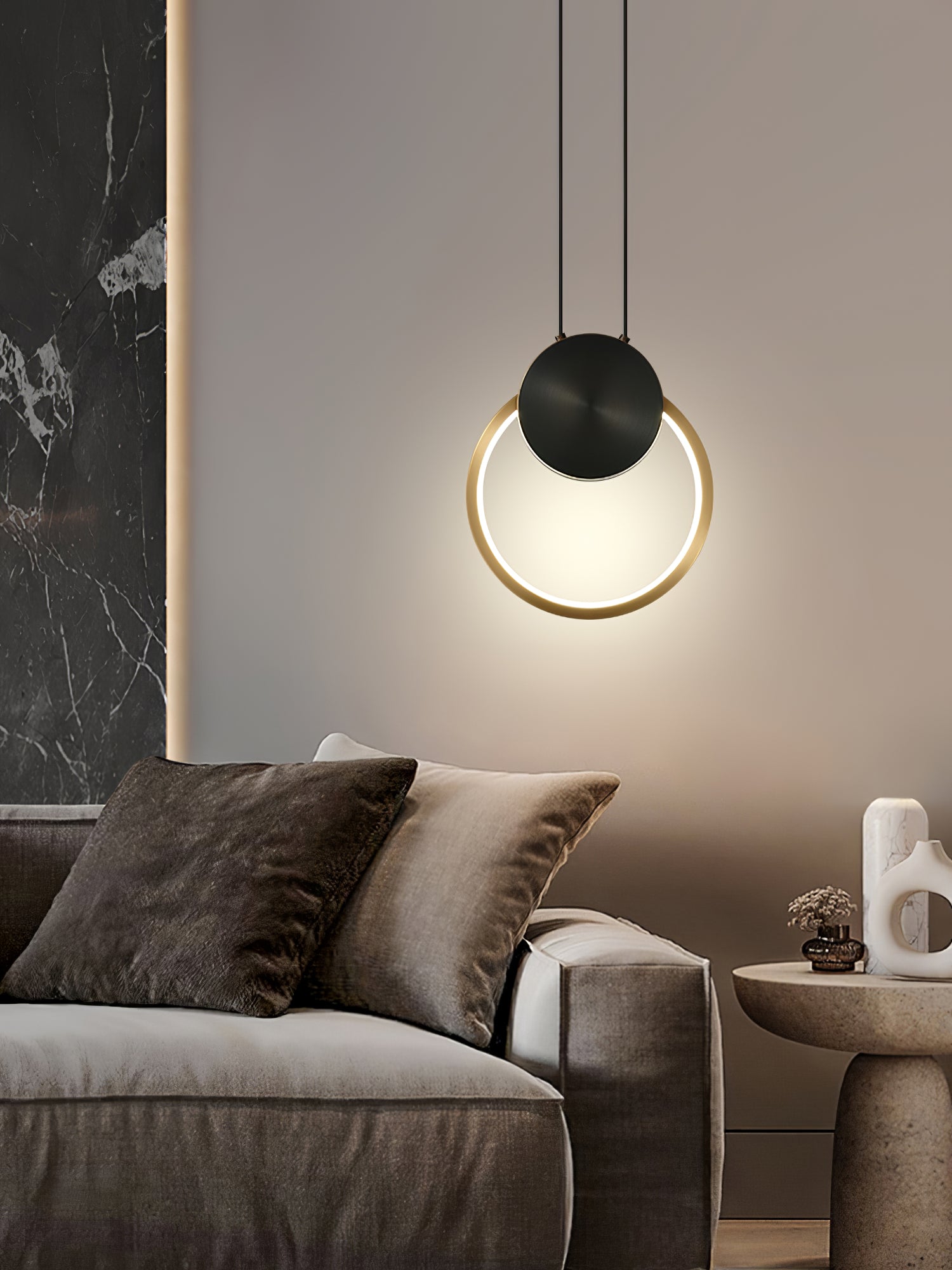 Ring Hanging Pendant Light - Lumpaz