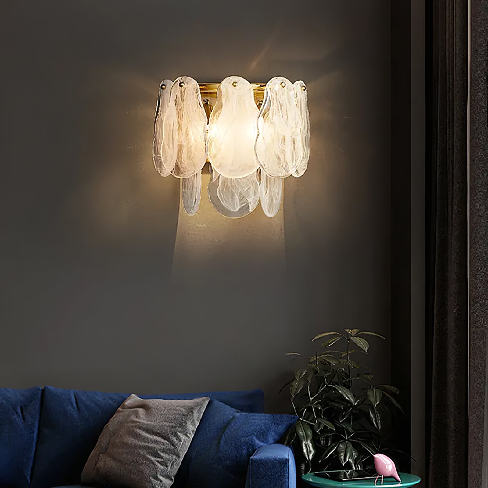 Cloud Glass Wall Lamp - Lumpaz