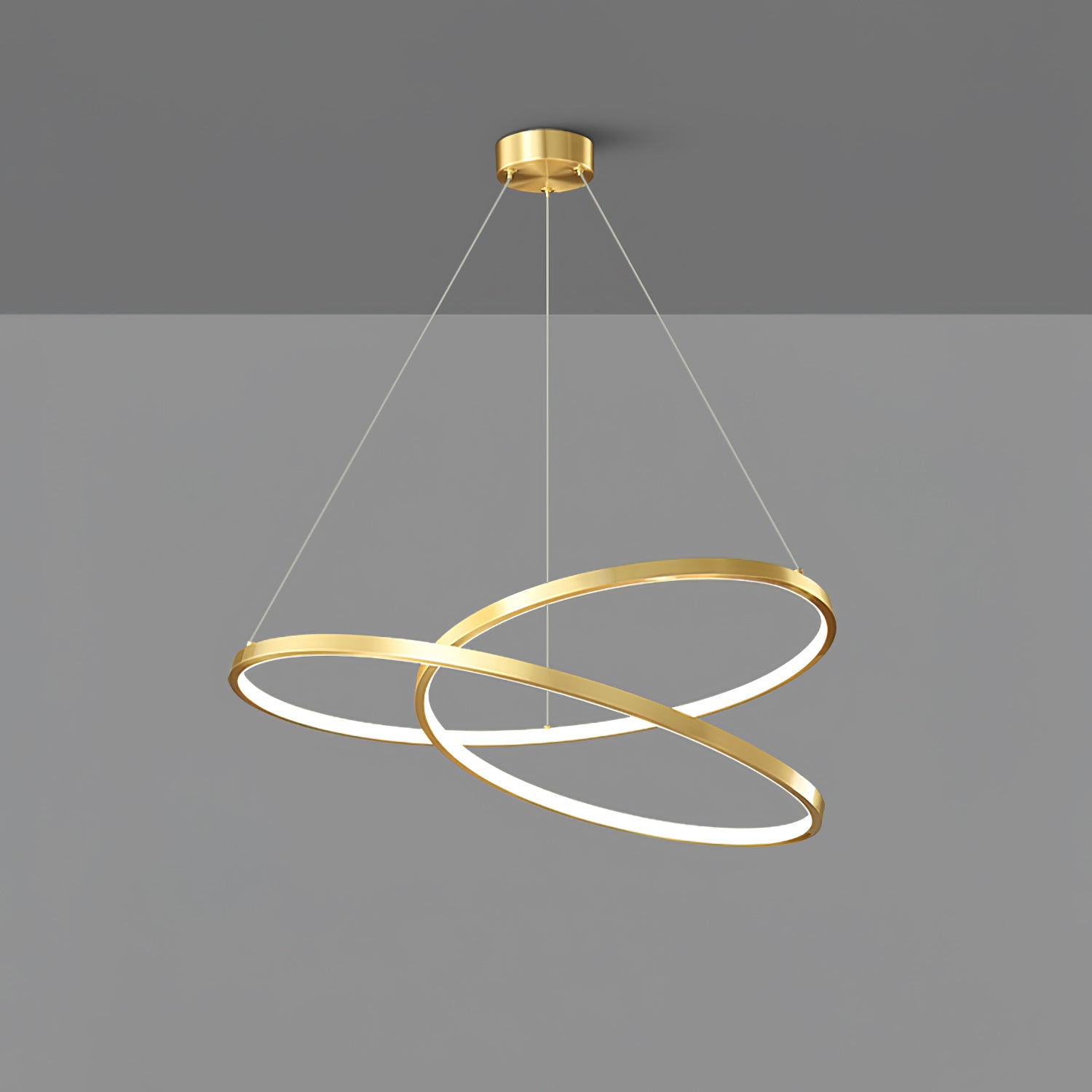 Geometric Curve Chandelier - Lumpaz
