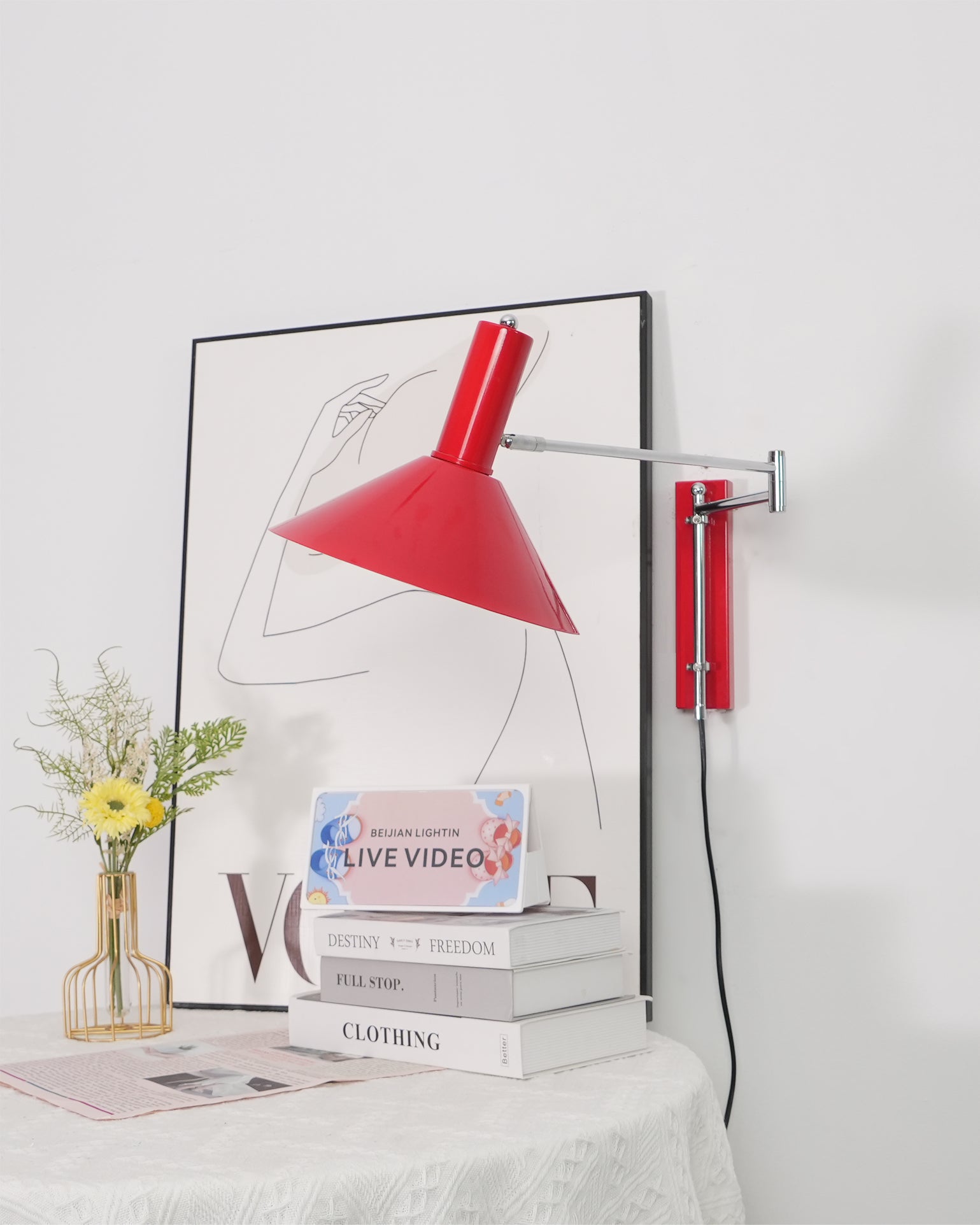 Anvia Plug In Wall Lamp - Lumpaz