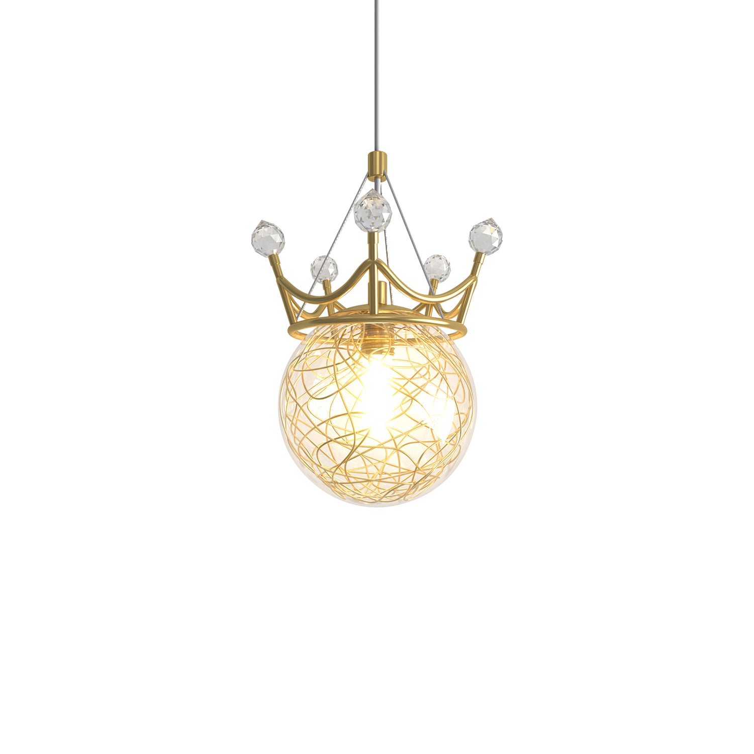 Gypsophila Crown Pendant Lamp - Lumpaz