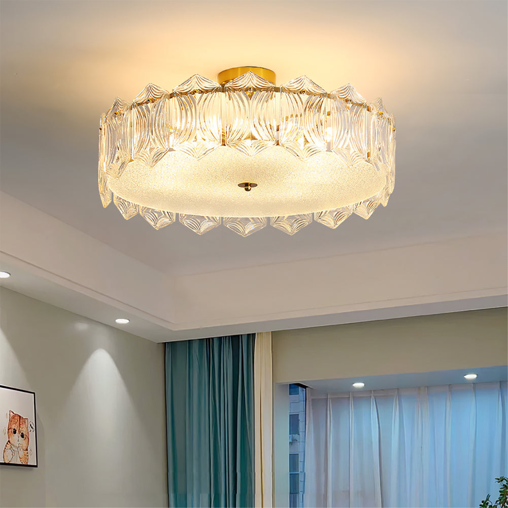 Ruby Round Ceiling Lamp - Lumpaz
