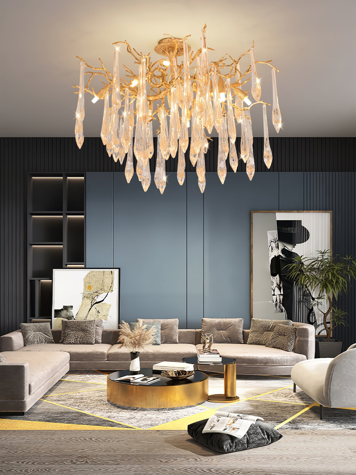 Glamour Glaze Chandelier - Lumpaz