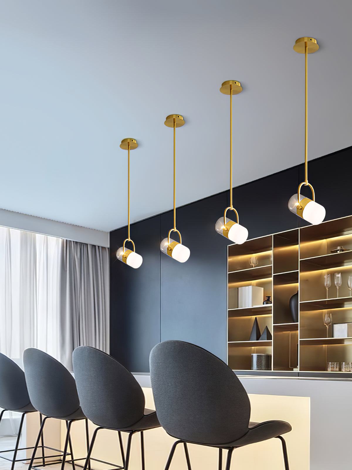 Capsule Rotating Pendant Lamp - Lumpaz
