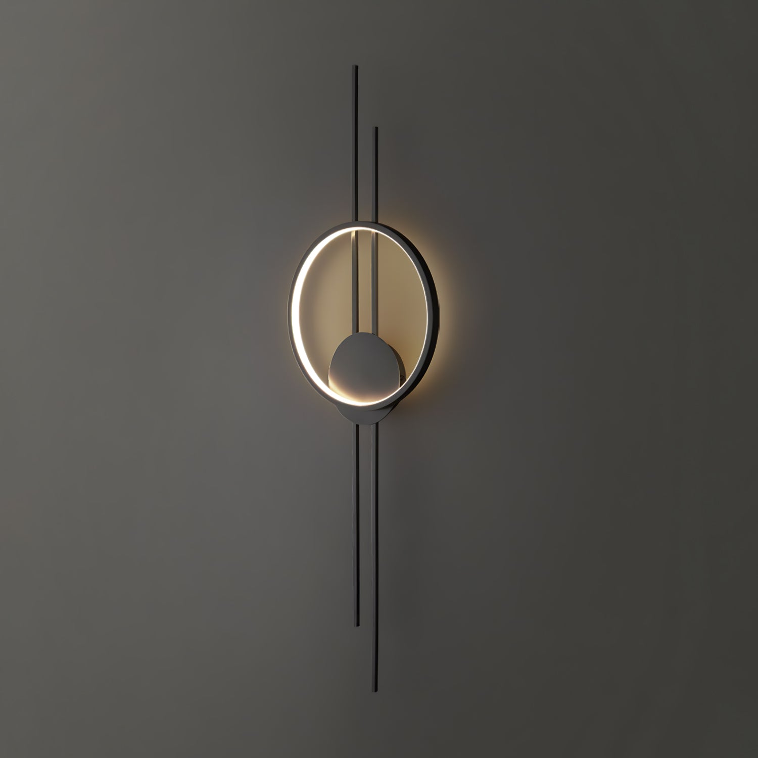 Circle And Line Wall Lamp - Lumpaz