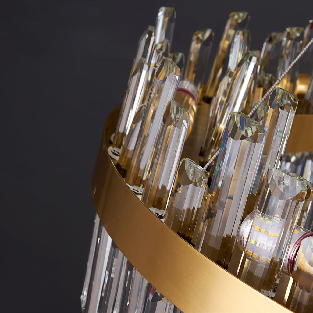 Crystal Statement Chandelier - Lumpaz