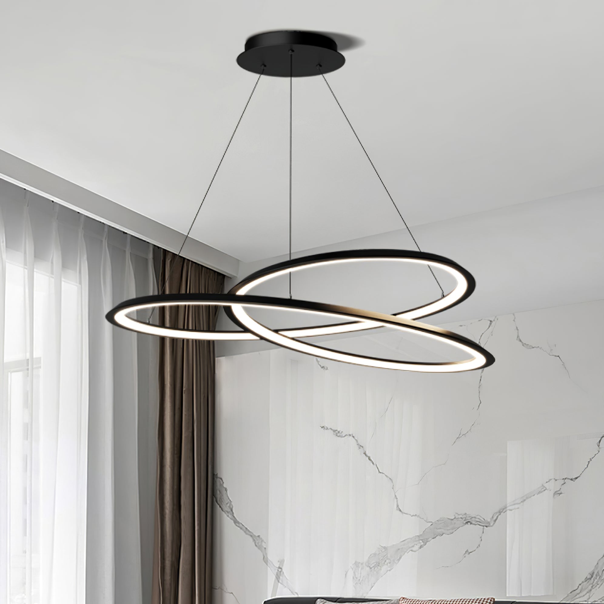 Curves LED Pendant Lamp - Lumpaz