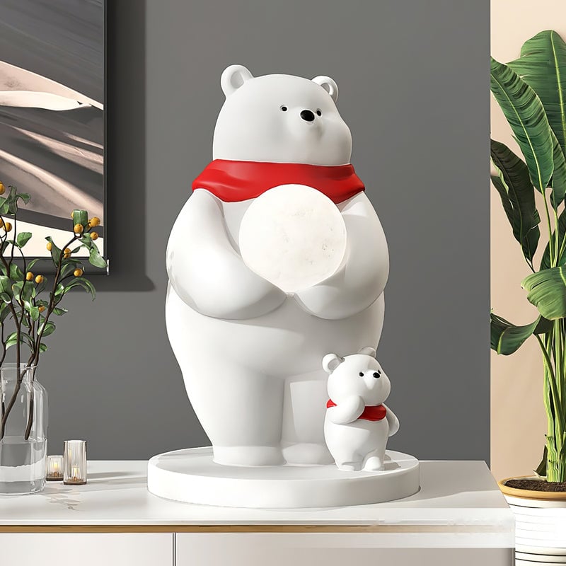 Polar Bears Table Lamp - Lumpaz