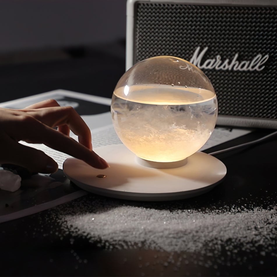 Storm Bottle Built-in Battery Table Lamp - Lumpaz
