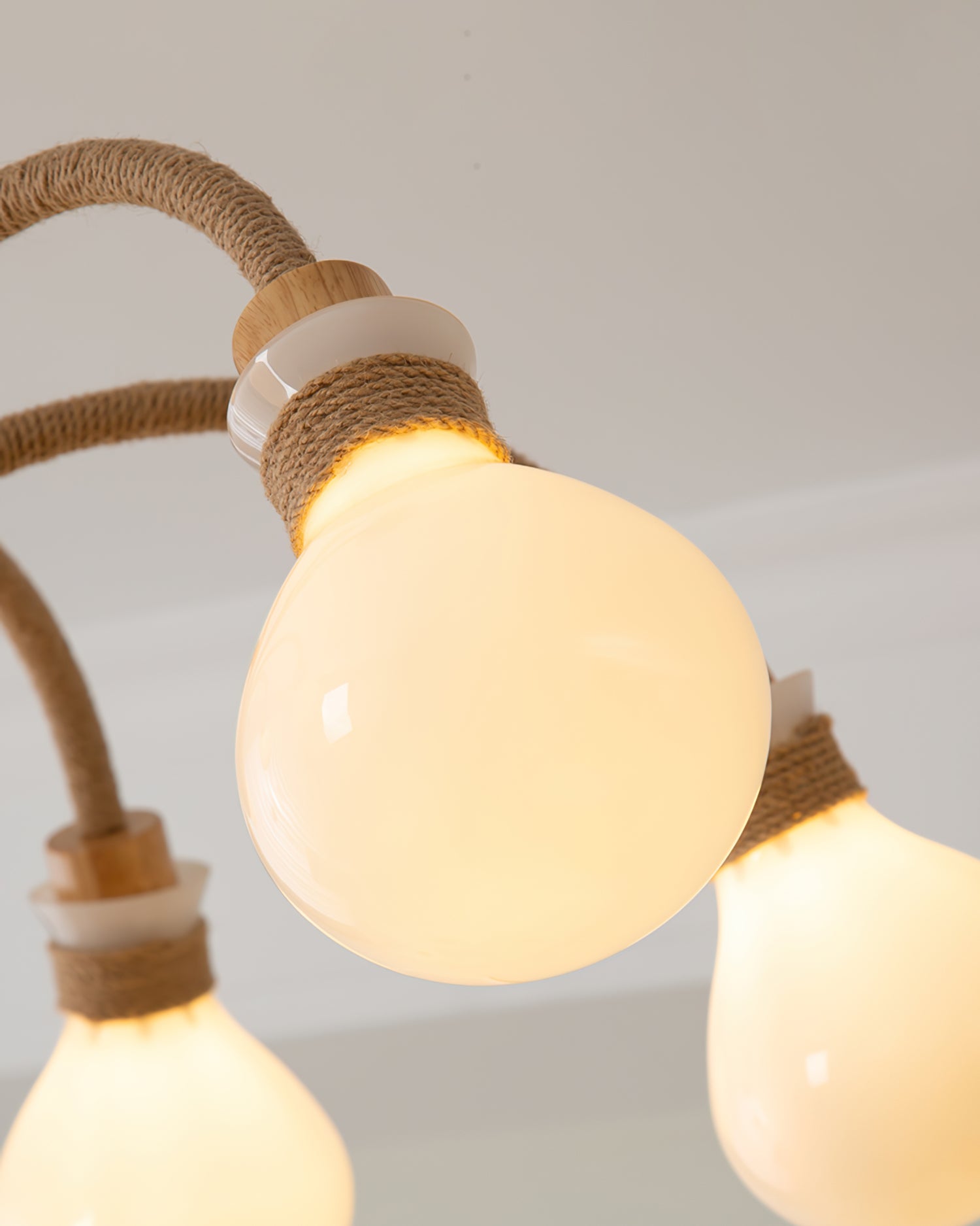 Hemp Rope Chandelier - Lumpaz