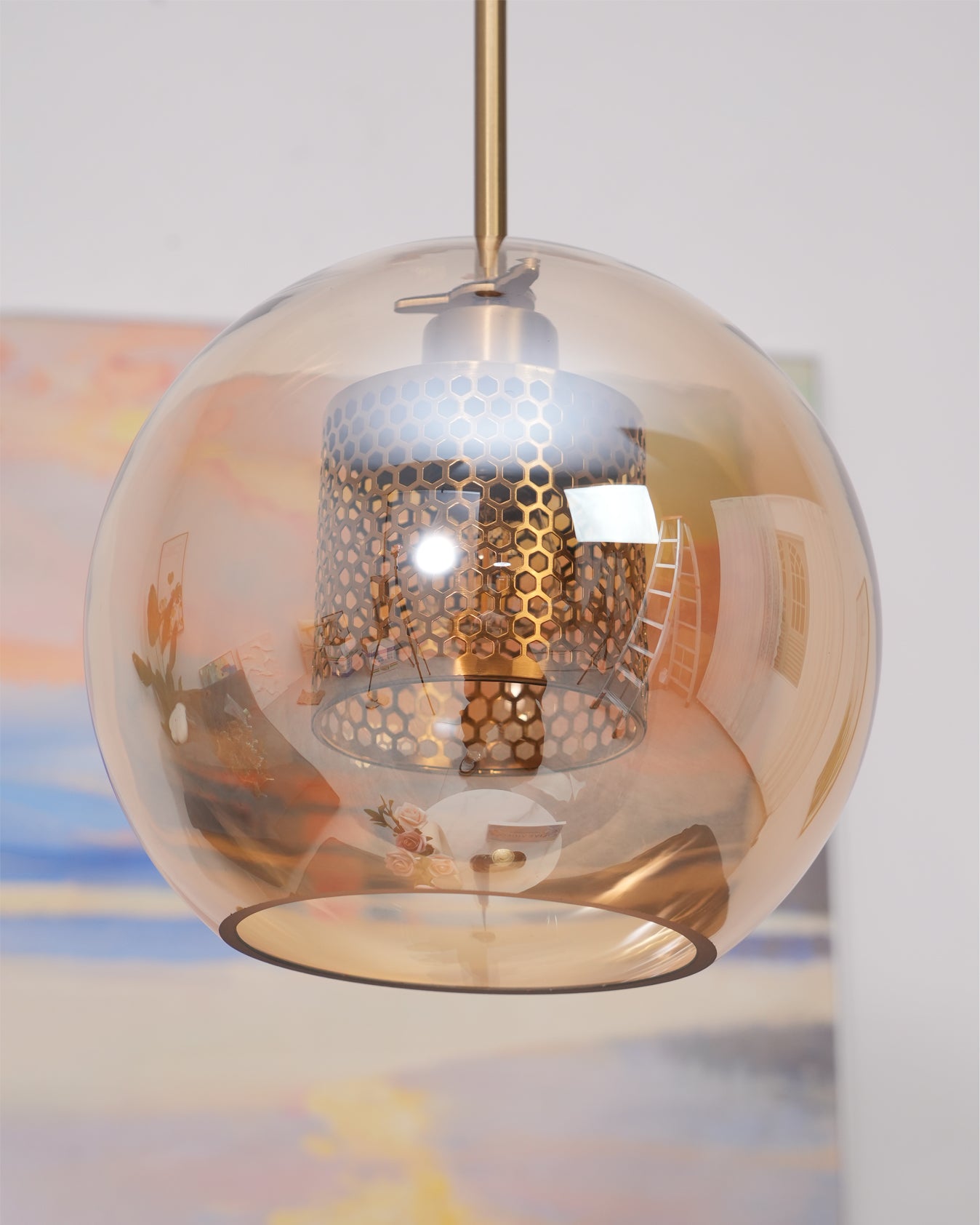 Chiswick Glass Pendant Light - Lumpaz