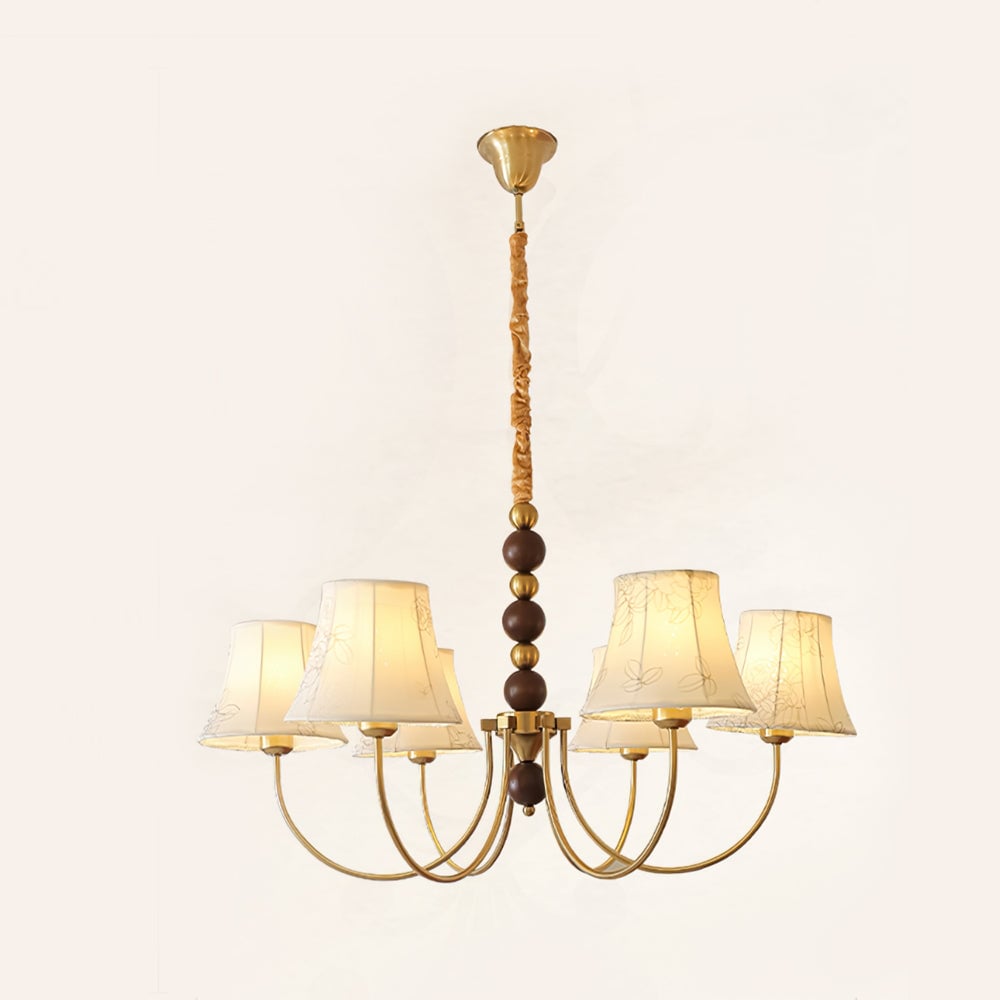 Orchid Fabric Chandelier - Lumpaz