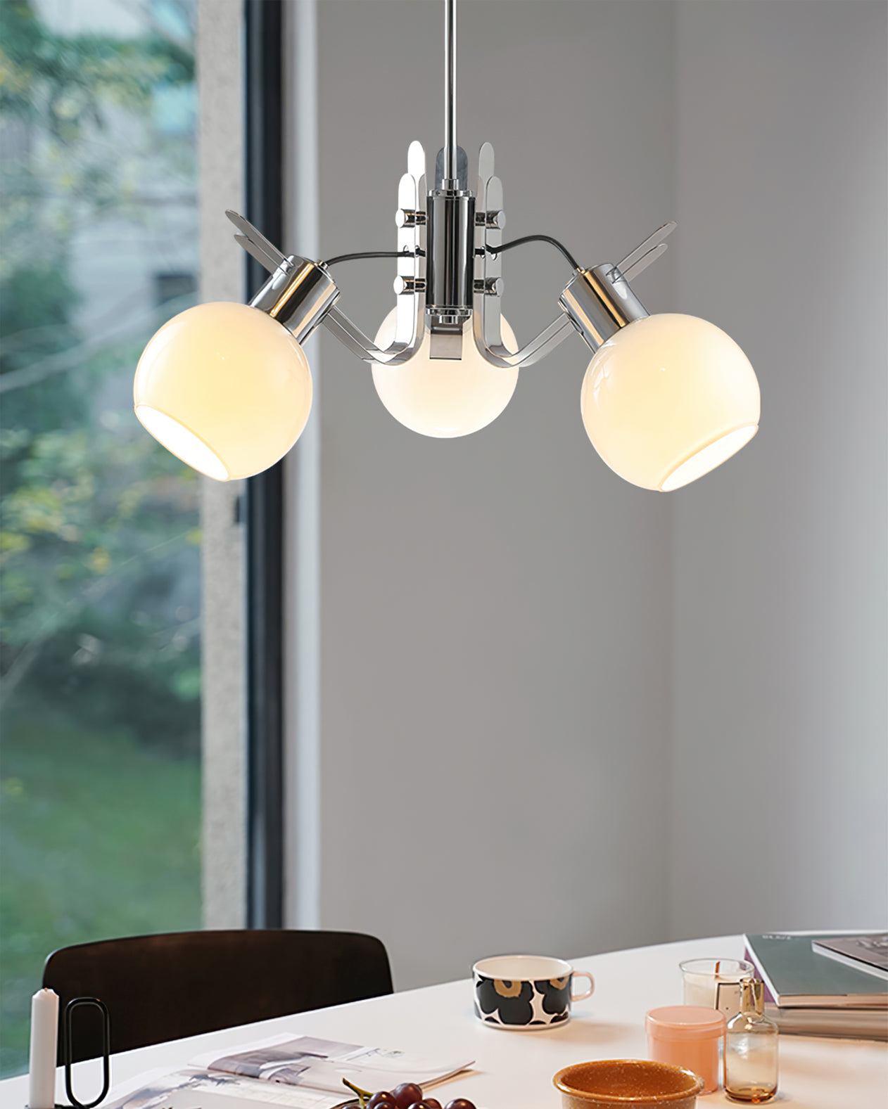 Geometrical Glass Chandelier - Lumpaz