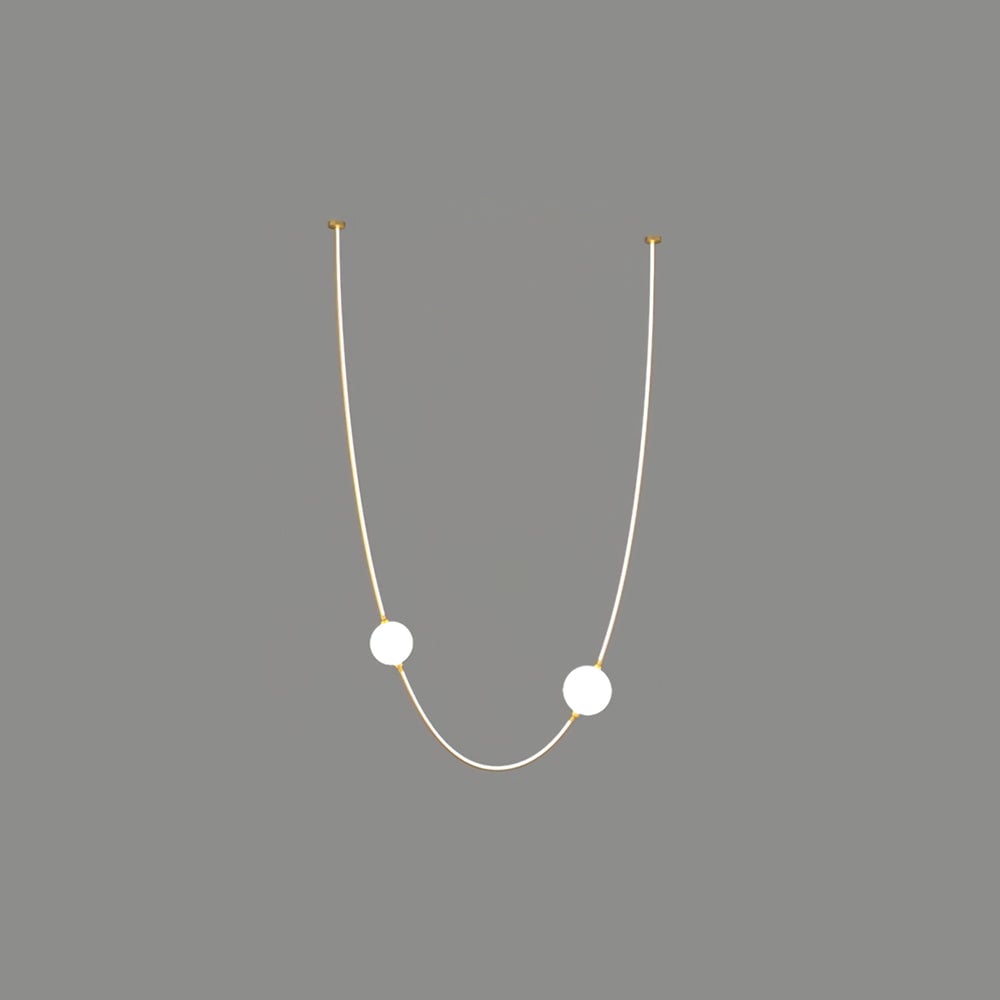 Linea Curva Chandelier - Lumpaz