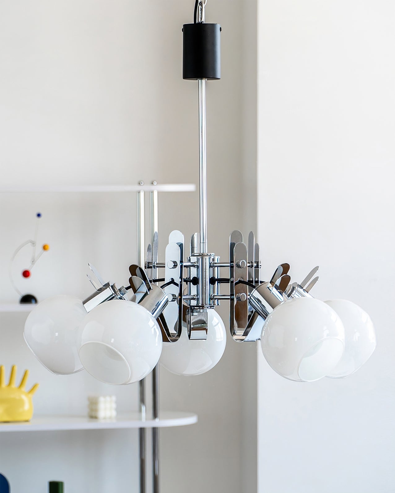 Geometrical Glass Chandelier - Lumpaz