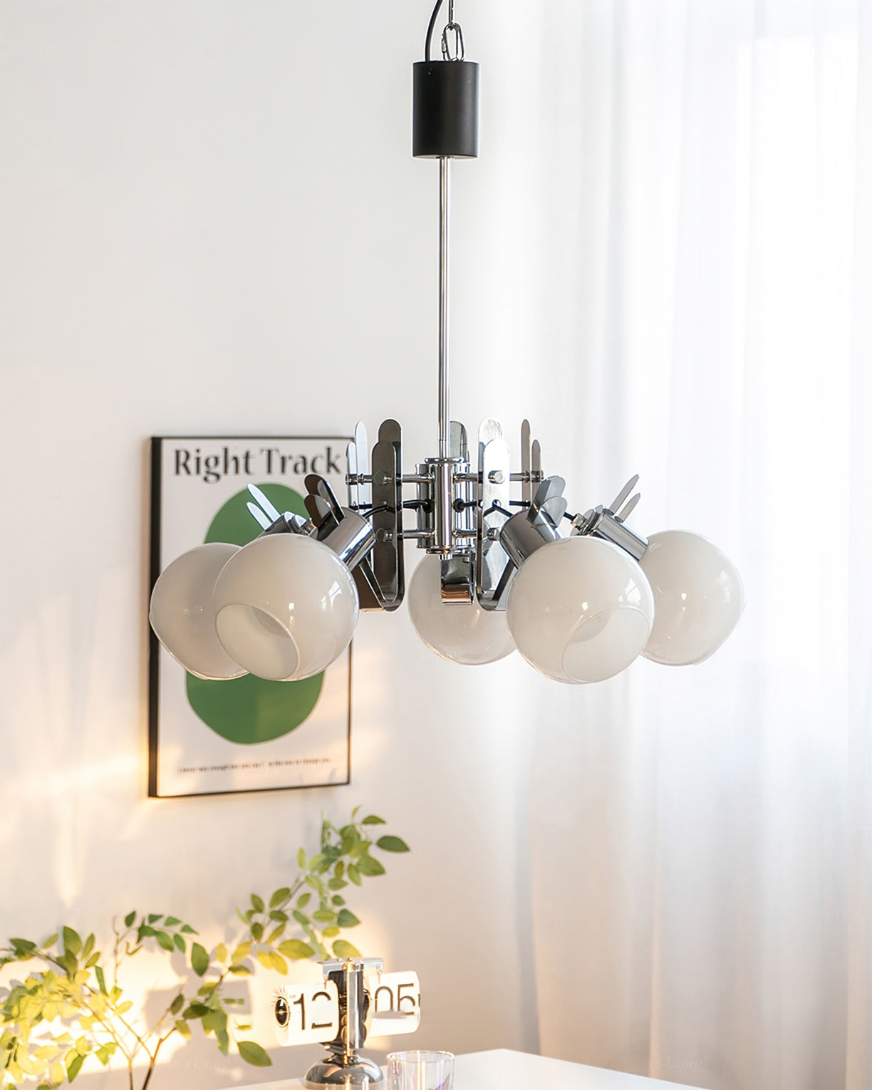 Geometrical Glass Chandelier - Lumpaz