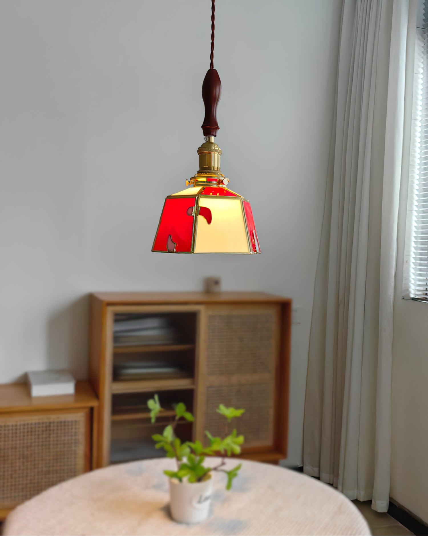 Stained Glass Pendant Lamp - Lumpaz