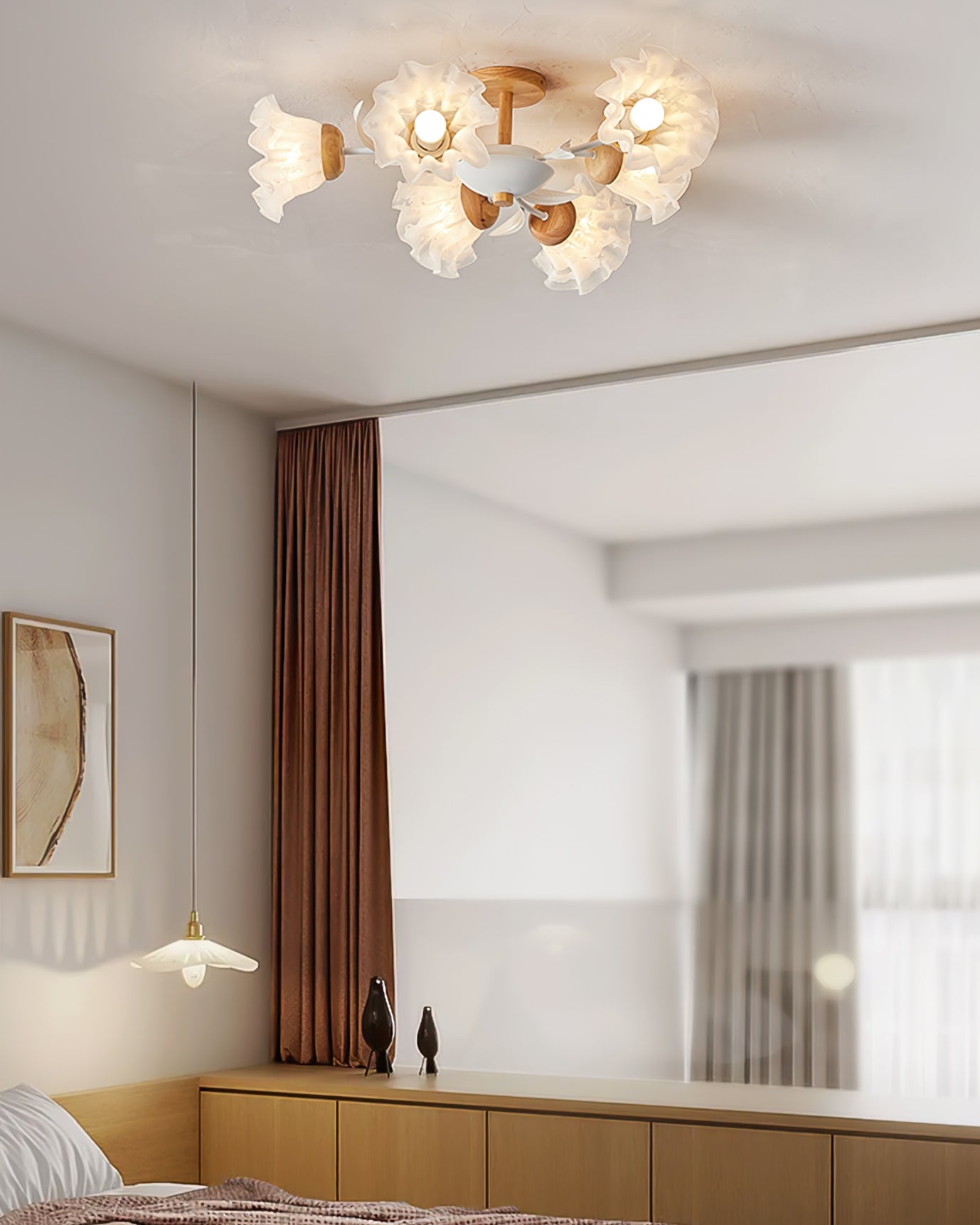 Canister Flower Ceiling Lamp - Lumpaz