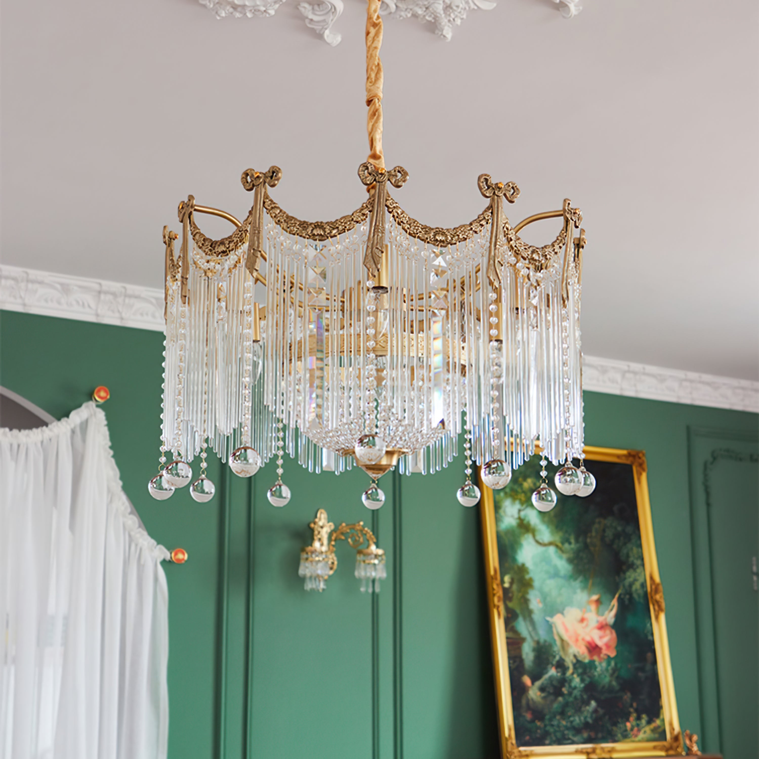 Palace Water Drop Chandelier - Lumpaz