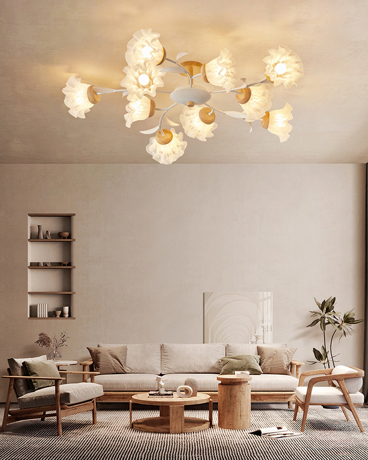 Canister Flower Ceiling Lamp - Lumpaz