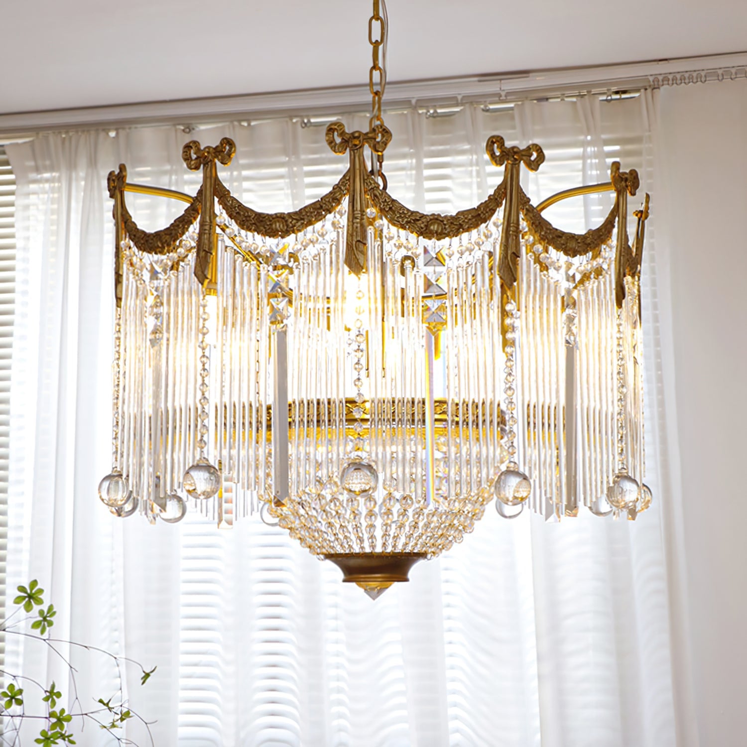 Palace Water Drop Chandelier - Lumpaz