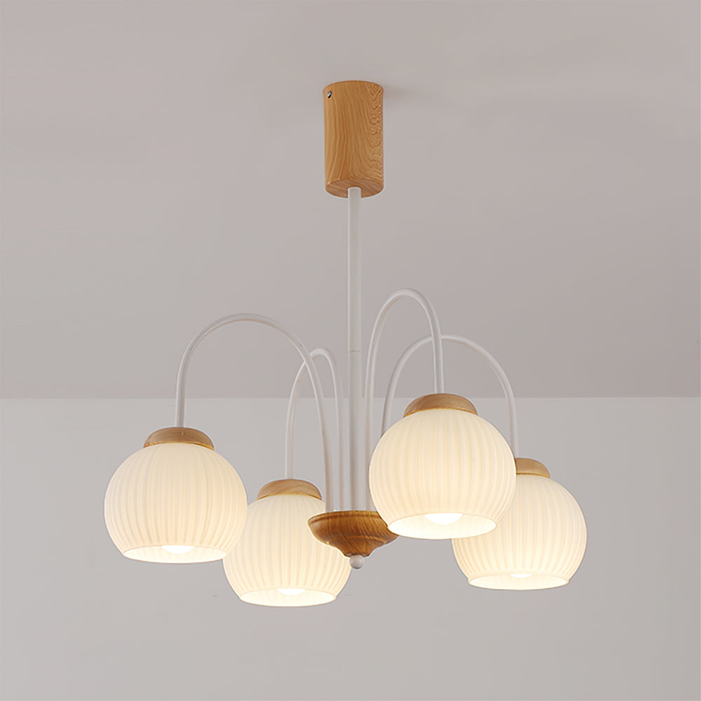 Molecural Wood Chandelier - Lumpaz