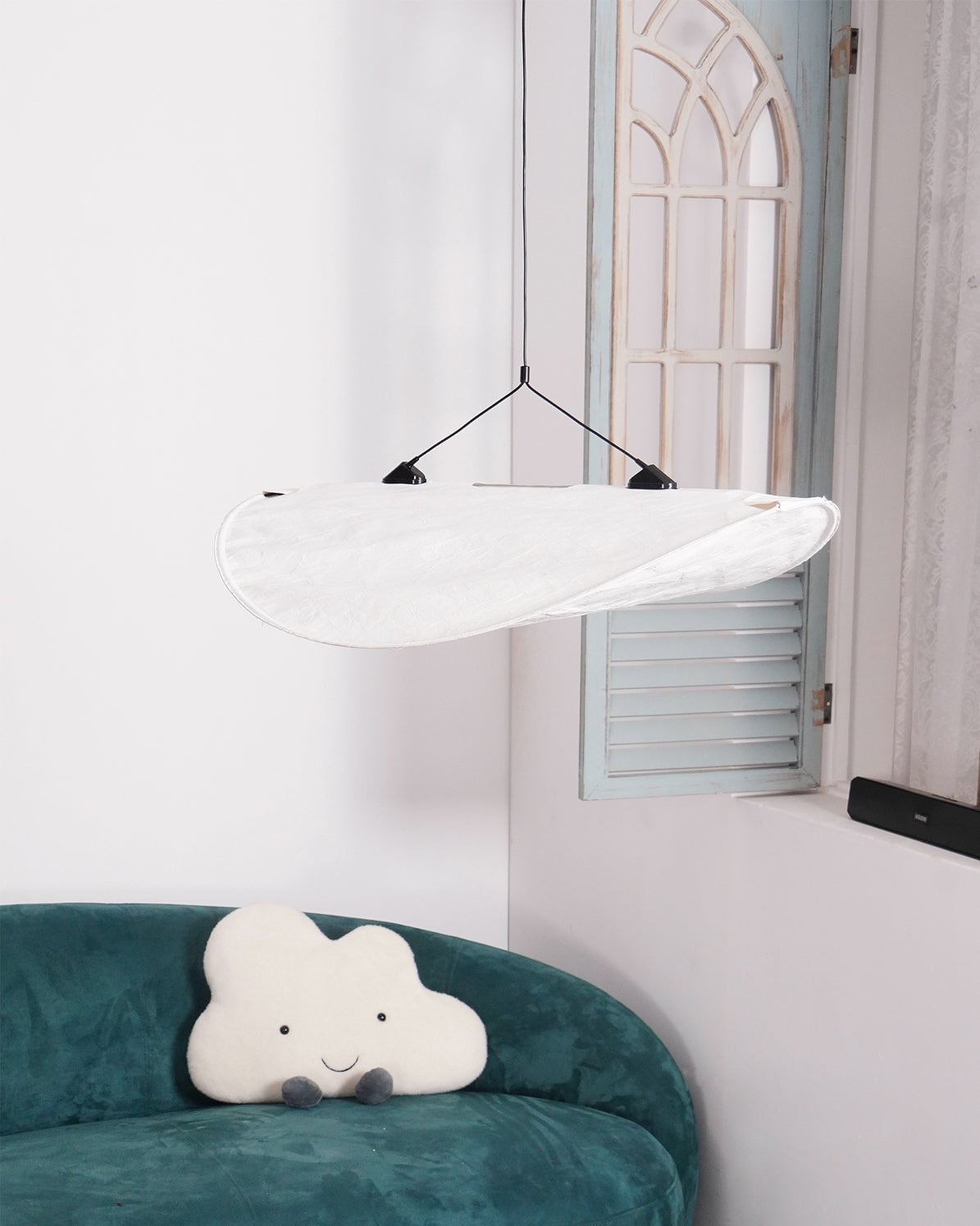 Tense Tyvek Pendant Lamp - Lumpaz