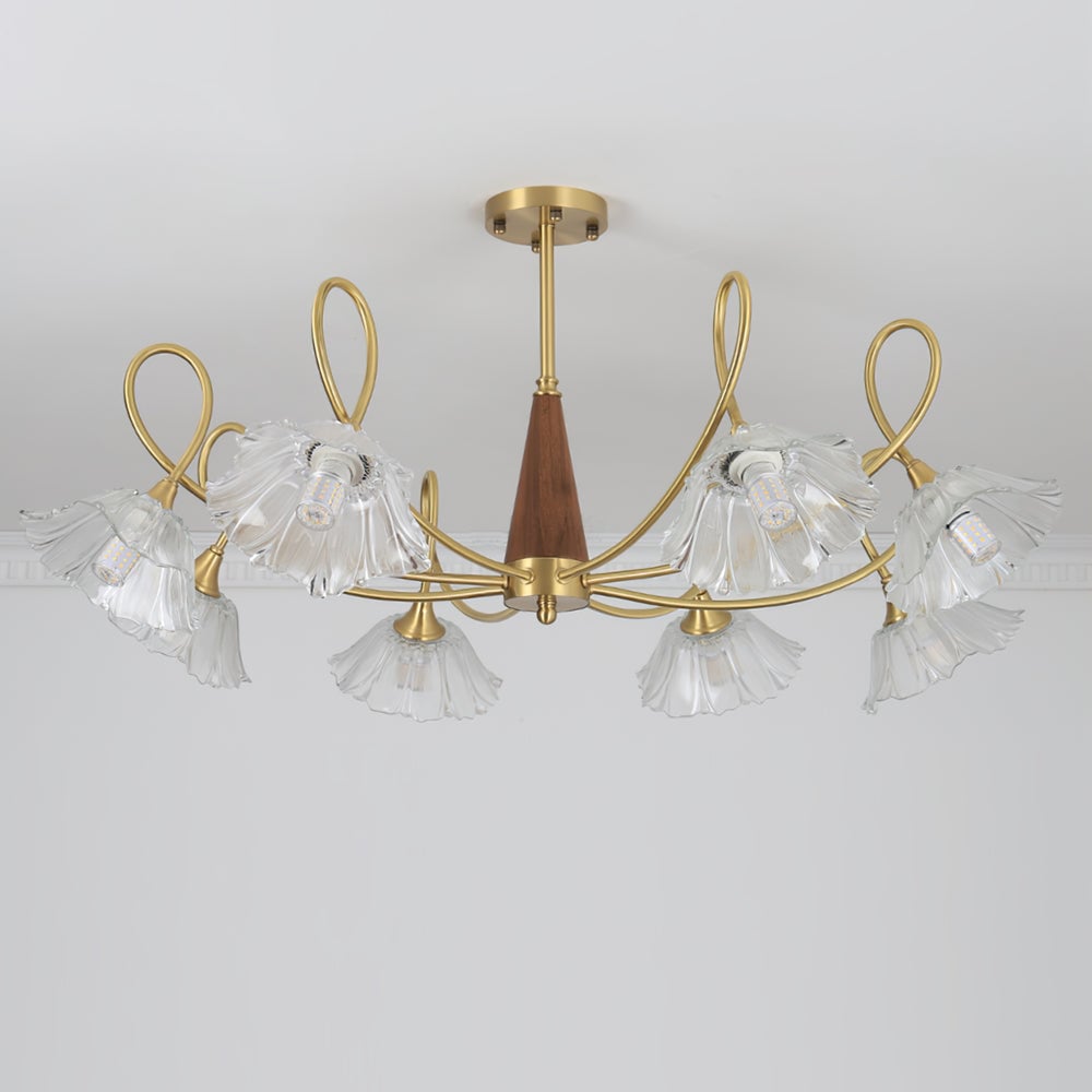 Ercole Glass Chandelier - Lumpaz
