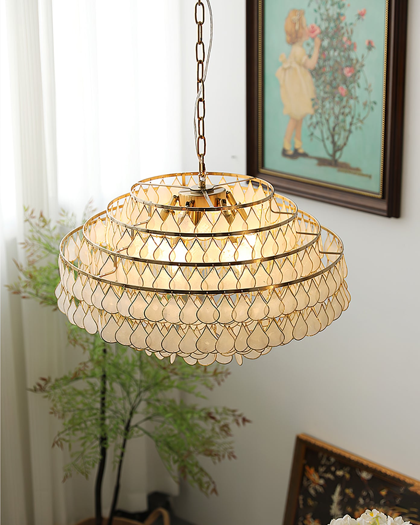 Vivant Shell Pendant Lamp - Lumpaz