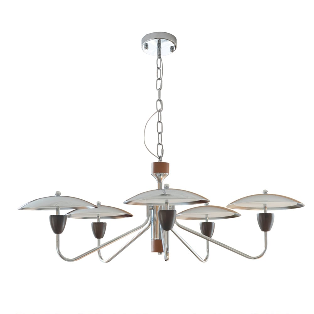 Peggy Chrome Chandelier - Lumpaz