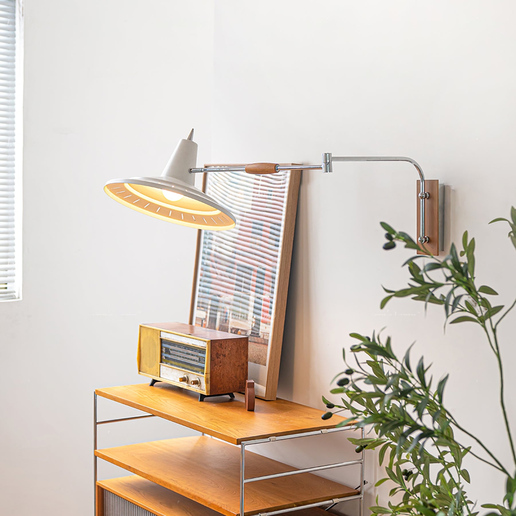 Paperclip Elbow Wall Lamp - Lumpaz
