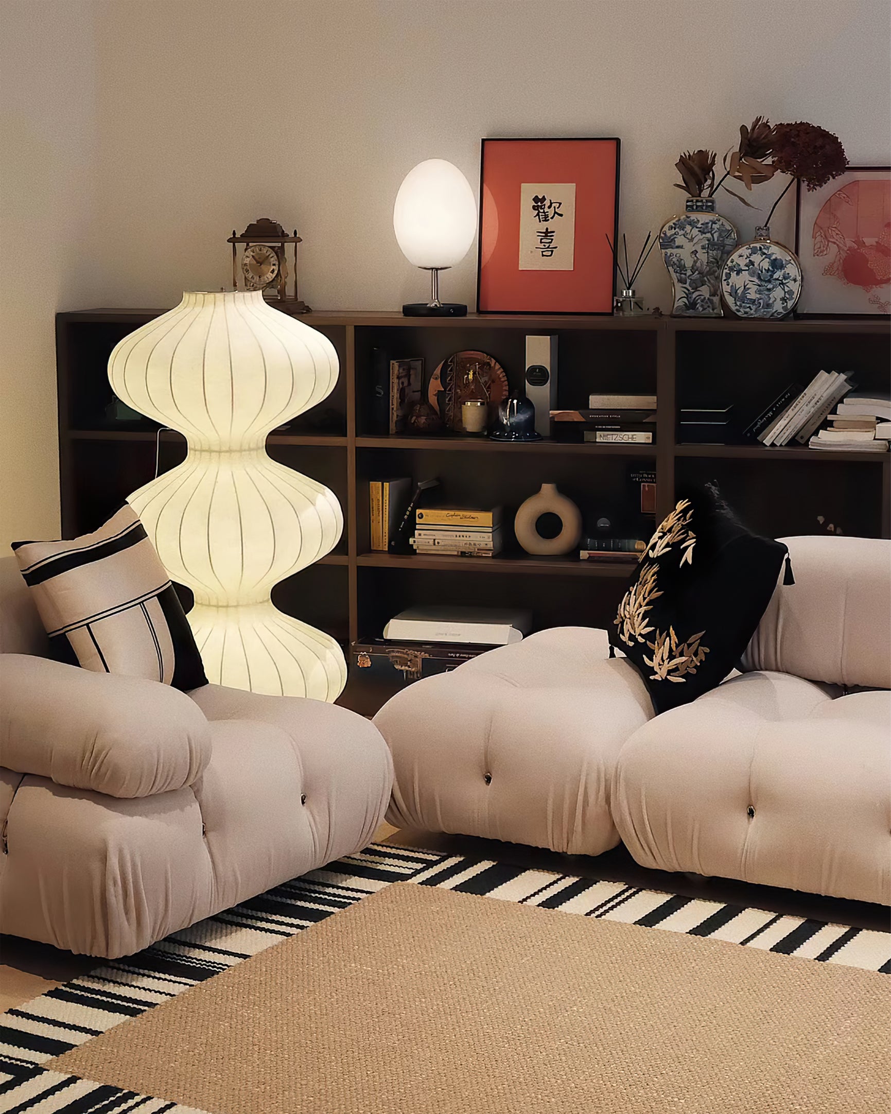 Mudusa Silk Floor Lamp - Lumpaz