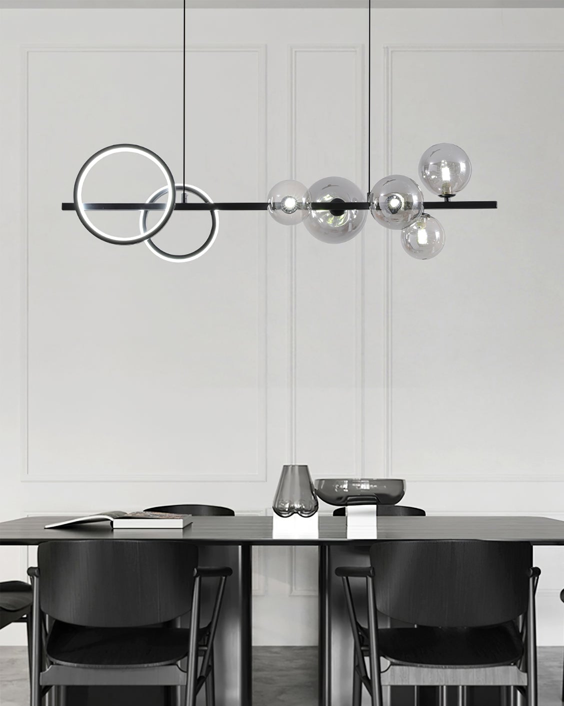 Bubi Glass Chandelier - Lumpaz