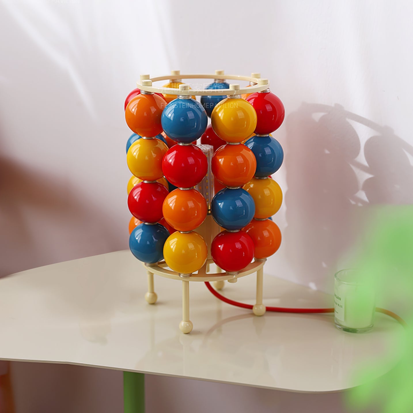 Panton Ball Table Lamp - Lumpaz