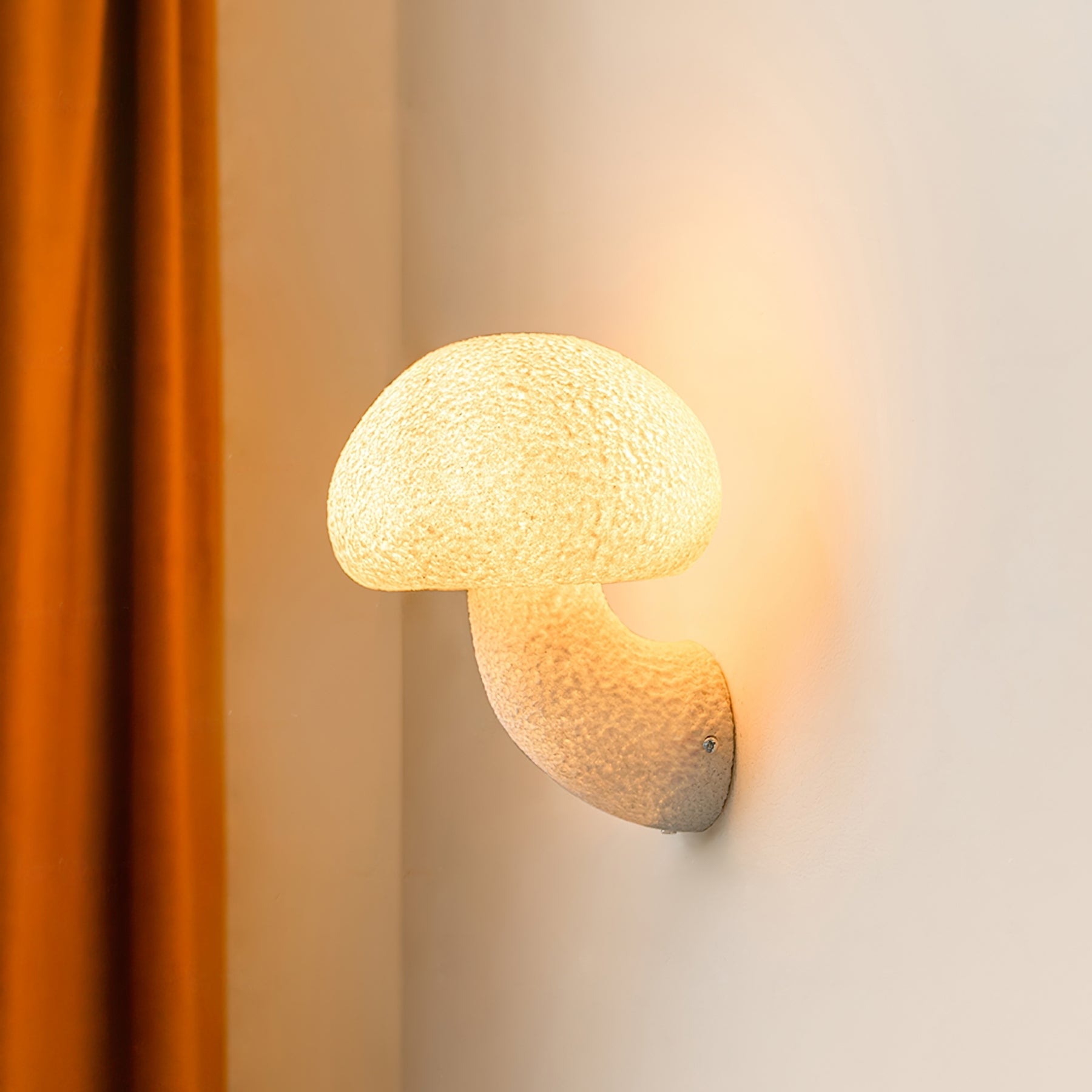 Mushroom Resin Wall Lamp - Lumpaz