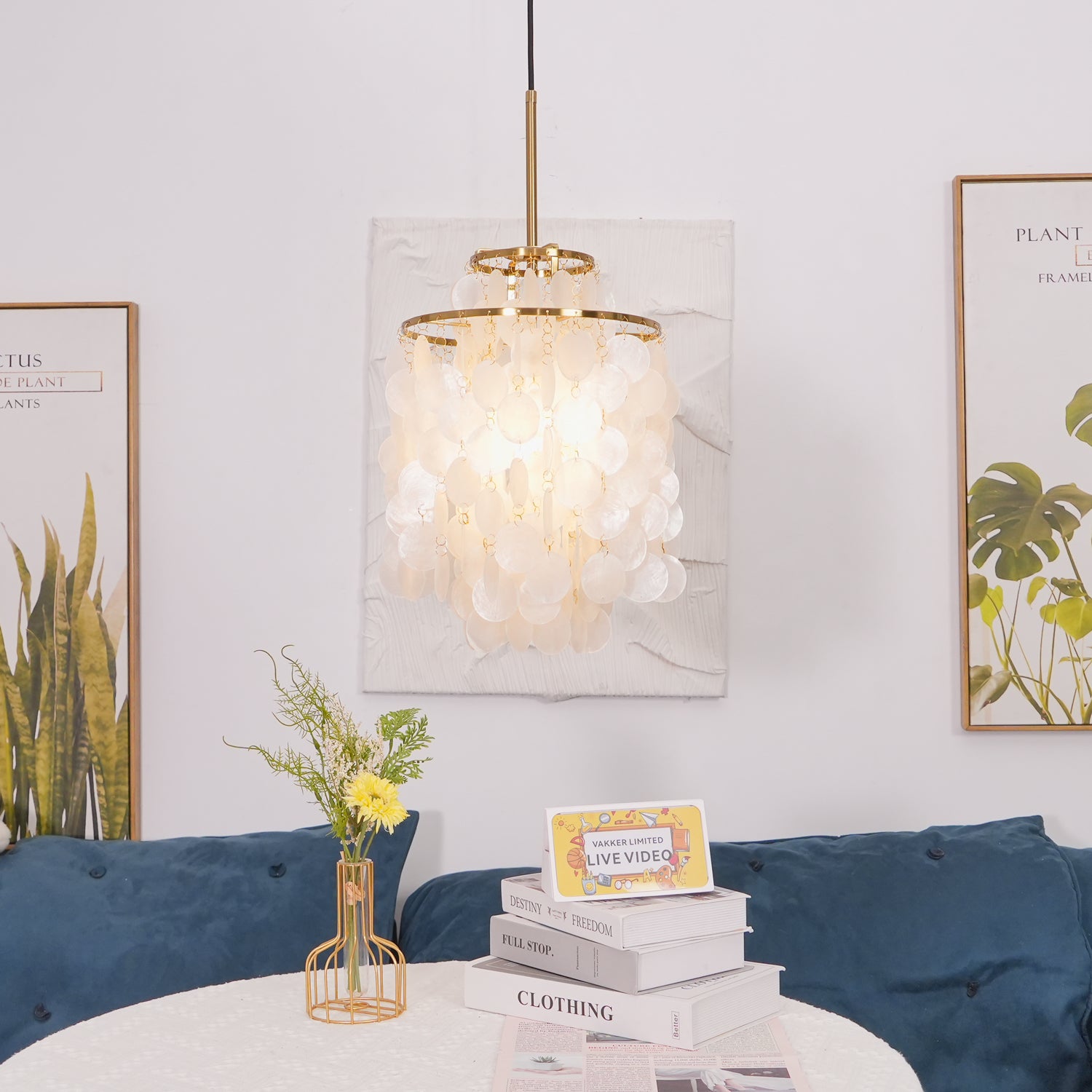 Seashells Pendant Light - Lumpaz