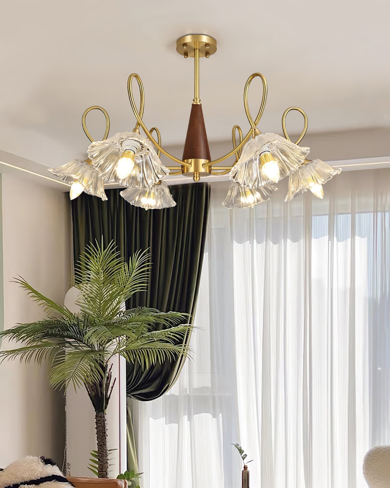 Ercole Glass Chandelier - Lumpaz