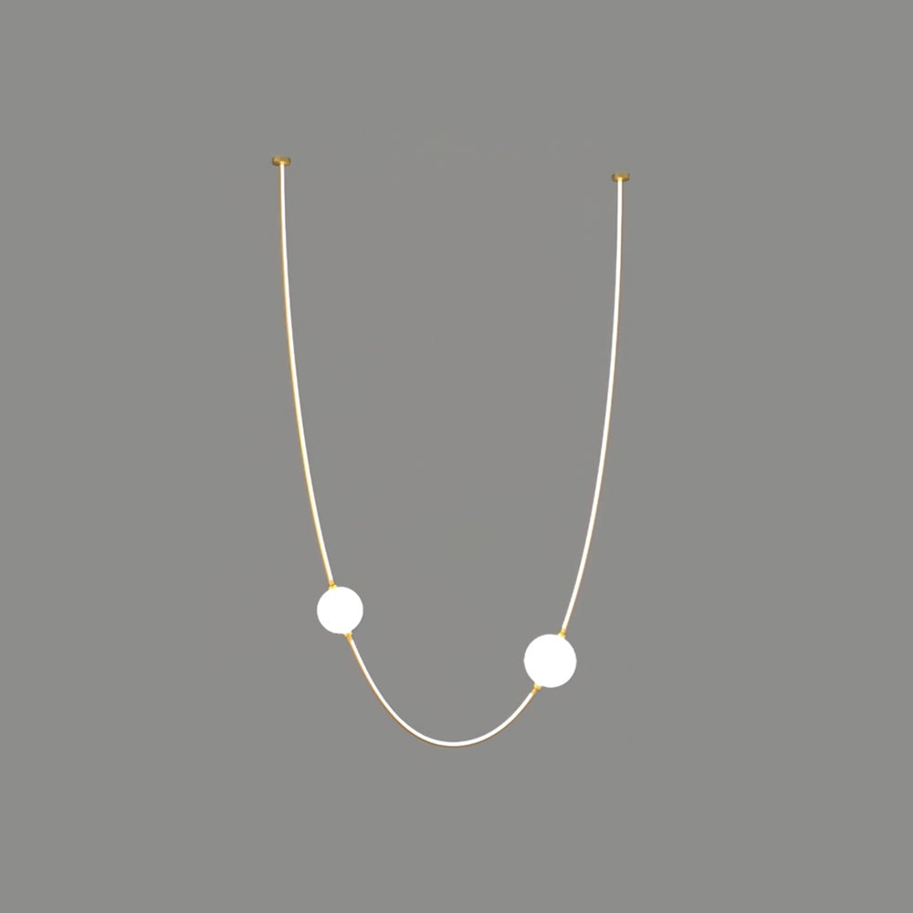 Linea Curva Chandelier - Lumpaz