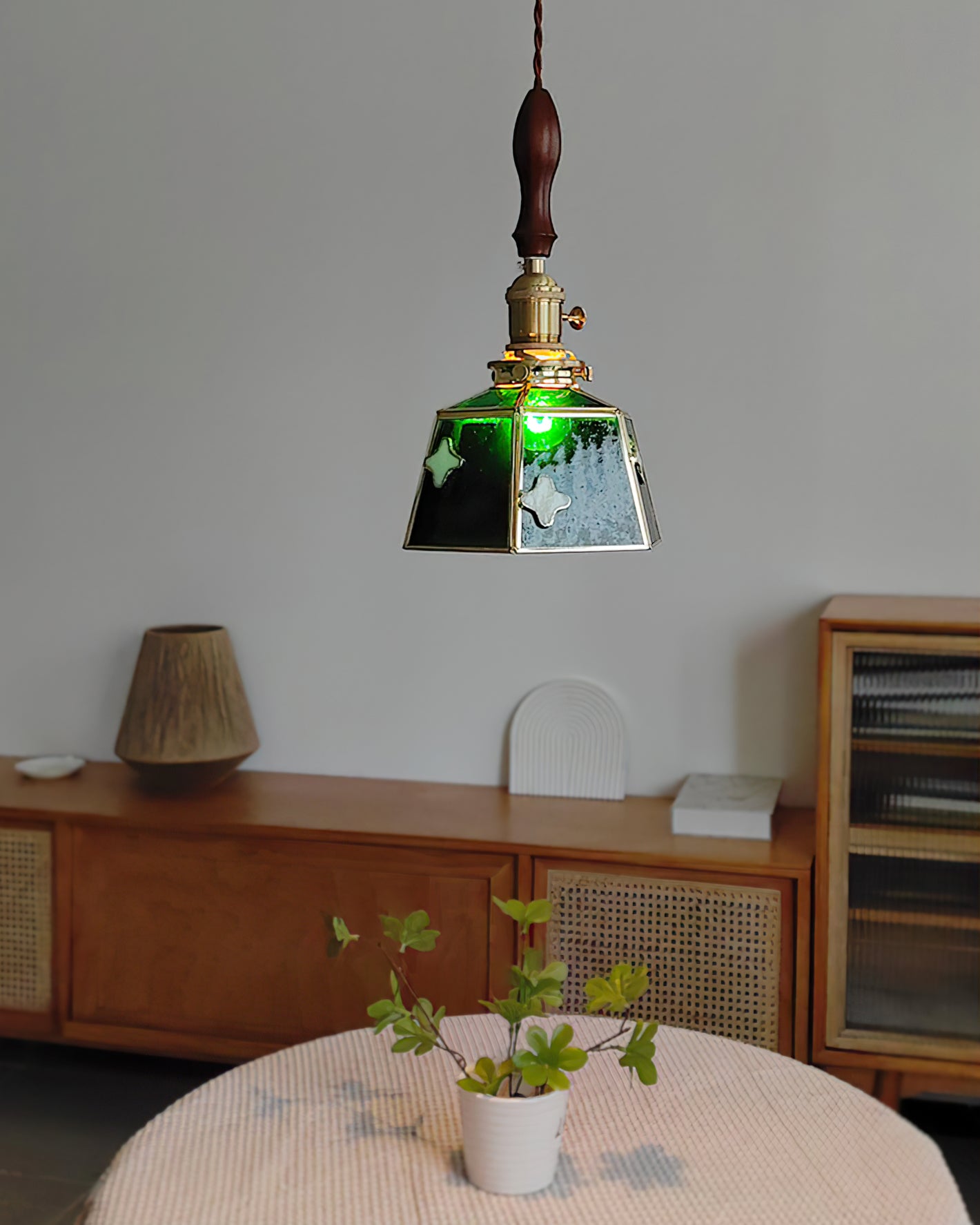 Stained Glass Pendant Lamp - Lumpaz