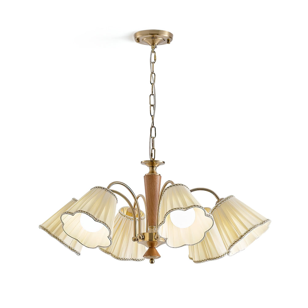 Florentine Fabric Chandelier - Lumpaz