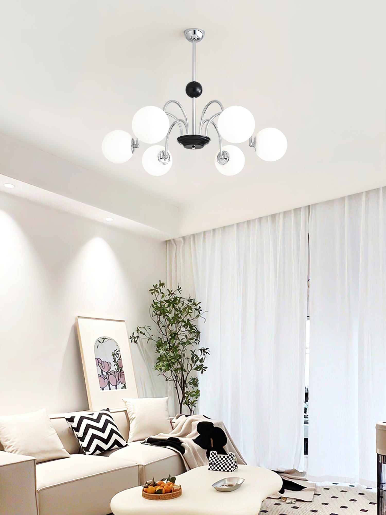 BotimI Globe Chandelier - Lumpaz