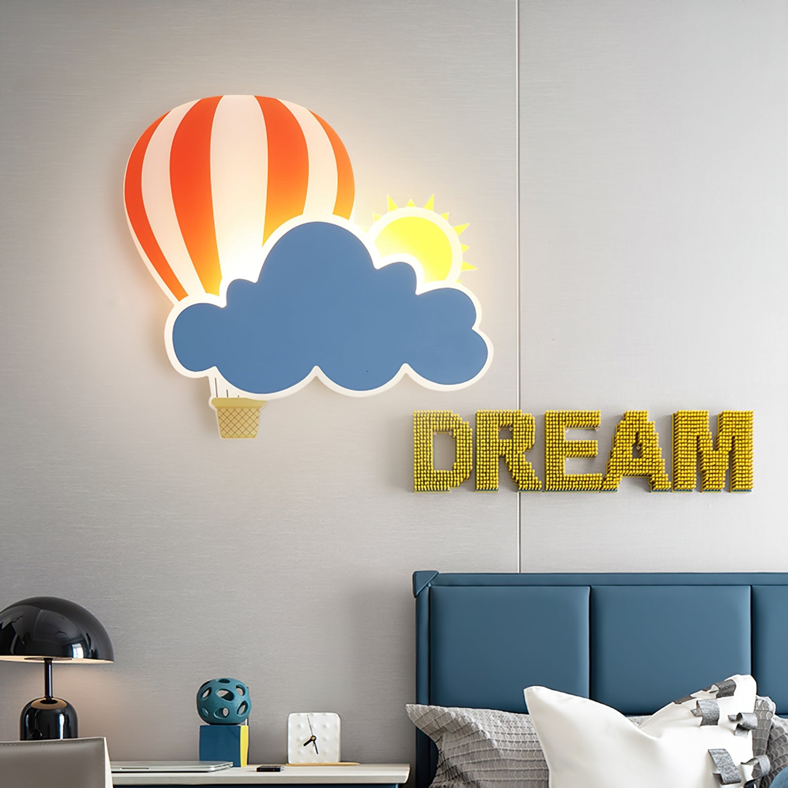 Hot Air Balloon Wall Lamp - Lumpaz
