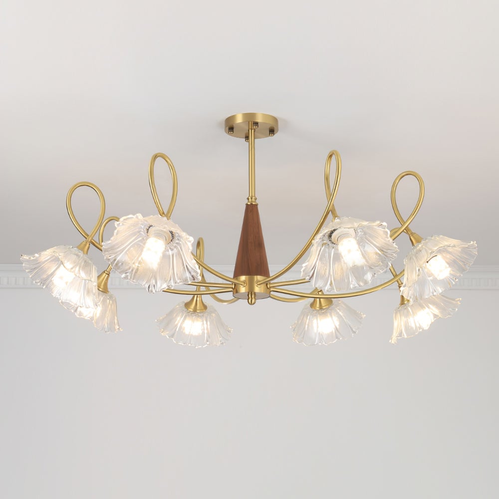 Ercole Glass Chandelier - Lumpaz