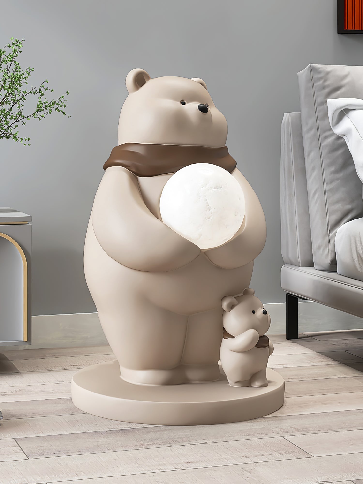 Polar Bears Table Lamp - Lumpaz