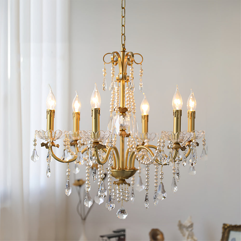 Allegri Crystal Chandelier - Lumpaz